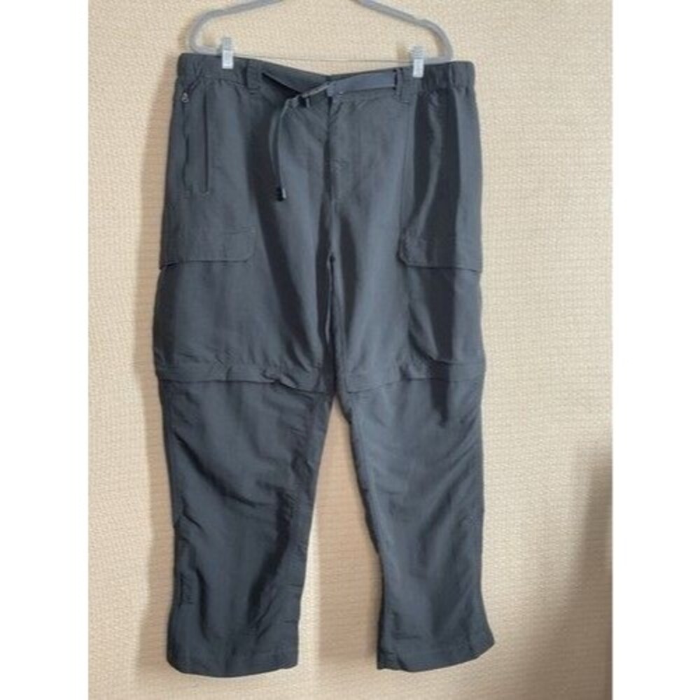 The‎ North Face Nylon Hiking Trail Cargo Convertible Pants/Shorts Men Size 2XL